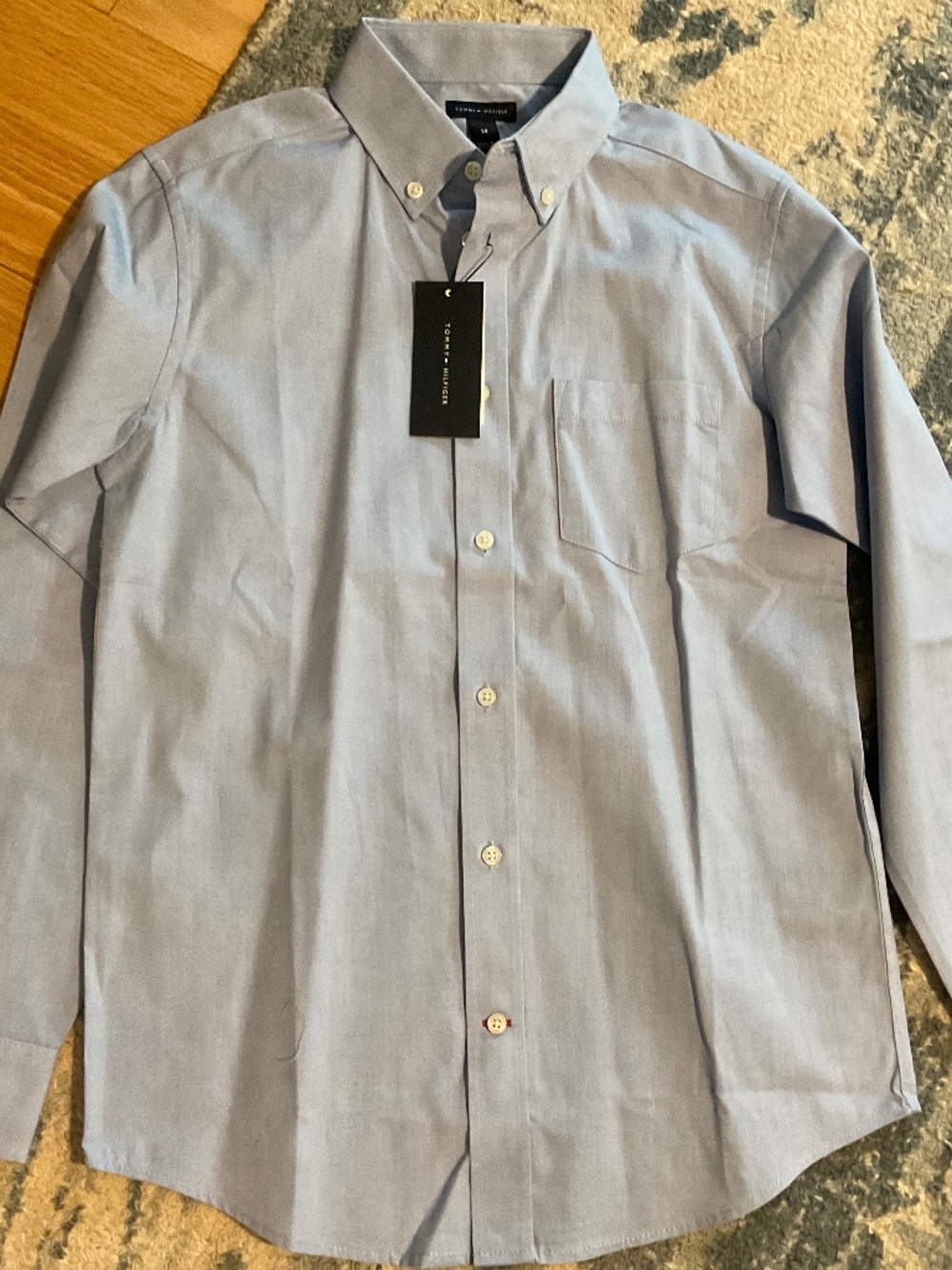Boy Tommy Hilfiger Oxford Shirt Size 14